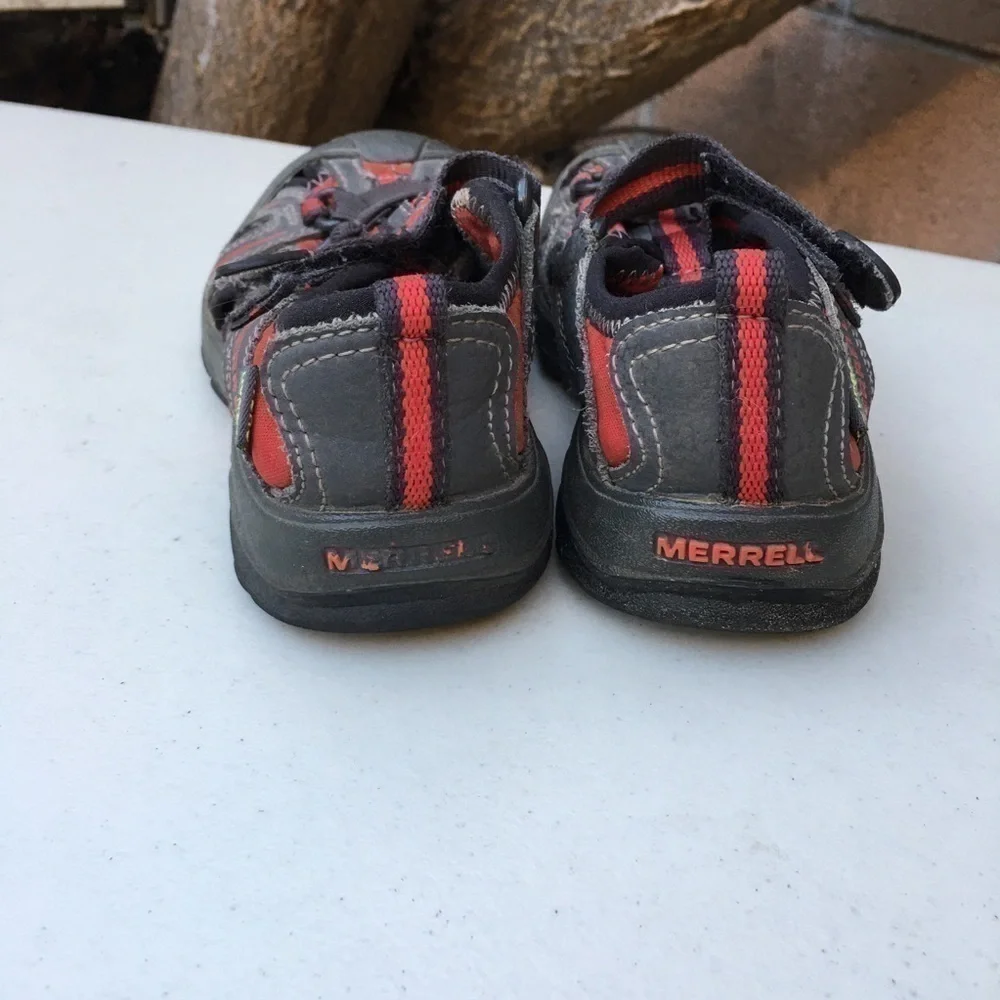 Merrell Little Kid’s Hiking Trekking Hydro Water Sandals Size 10